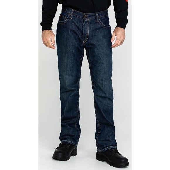 ARIAT FR M4 Jeans Low Rise Boot Cut Flame Resistant Mens 44x30 Fast Shipping - Picture 3 of 12